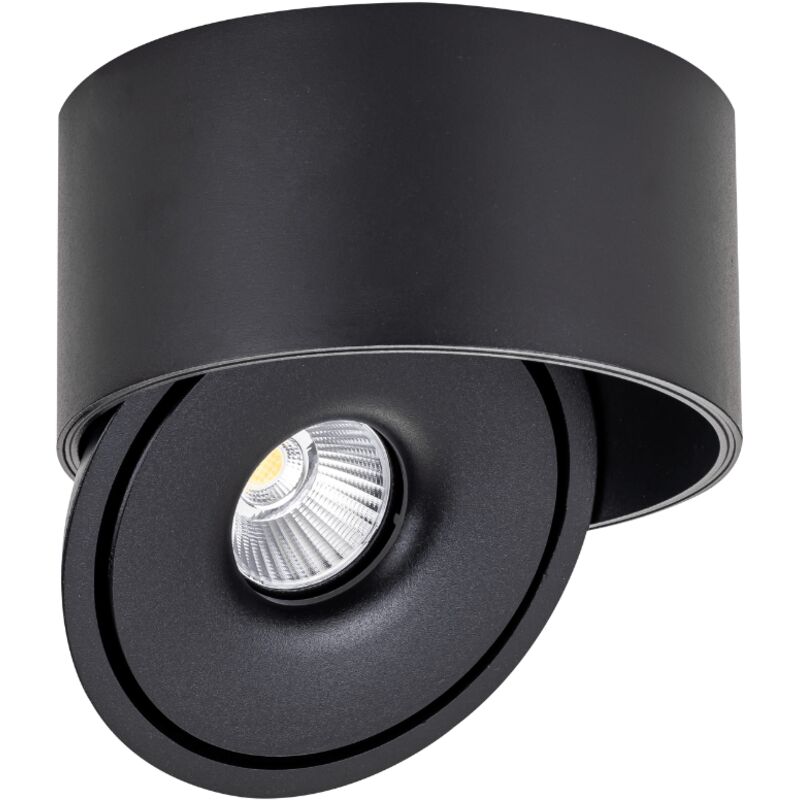 Spot LED en Saillie COB 30W Rond ø176mm Orientable CCT Noir - 3000K/4000K/6000K - SILAMP Spot LED en Saillie COB 30W Rond ø176mm Orientable CCT Noir - 3000K/4000K/6000K - SILAMP