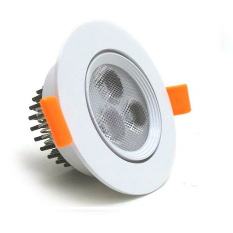 Spot LED Encastrable 3W 80° Orientable