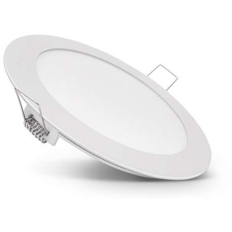 Plafonnier led Rond 12W extra plat (eq 100W) encastrable | Blanc Froid 6000K