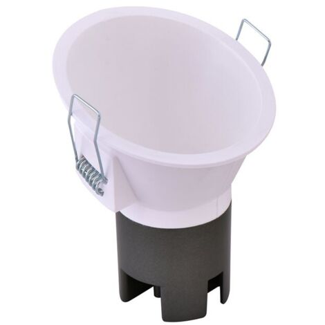 Spot LED encastrable 6W 15º "Koppa" incliné - Blanc