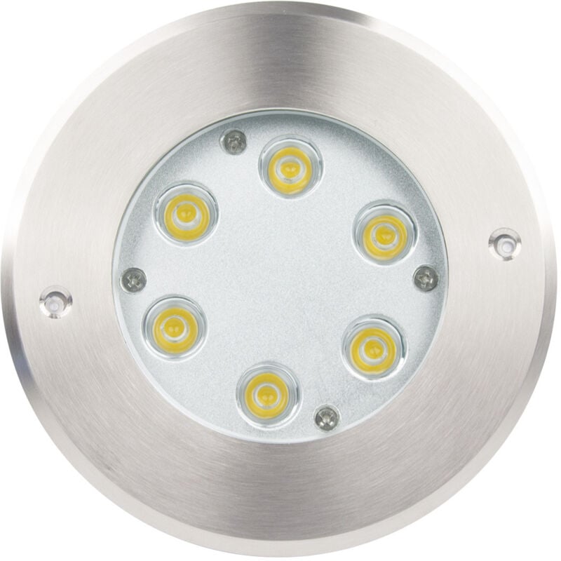 Ledkia - Spot led Extérieur 7W Encastrable au Sol 3000K Blanc chaud