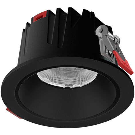 Spot LED Encastrable-Braytron-Noir-20W-3en1-IP20
