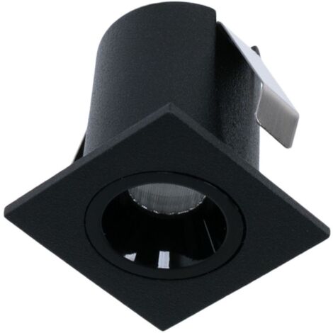 Spot LED encastrable carré 2W - Puce Osram - UGR18 - Coupe Ø