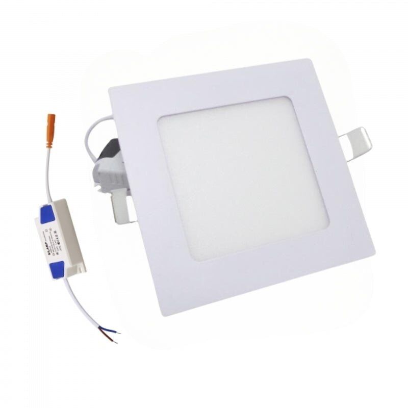 Silamp - Spot led Encastrable Carré blanc 6W cct - 3000K/4000K/6500K Silamp - Spot led Encastrable Carré blanc 6W cct - 3000K/4000K/6500K