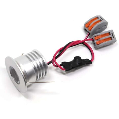 Spot LED Encastrable Compact 4W DC12V équivalent 30W - Blanc Naturel 5000K