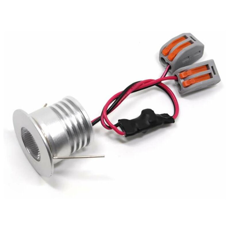 Spot led Encastrable Compact 4W 12V Équivalent 30W IP65 - Blanc Chaud 3000K