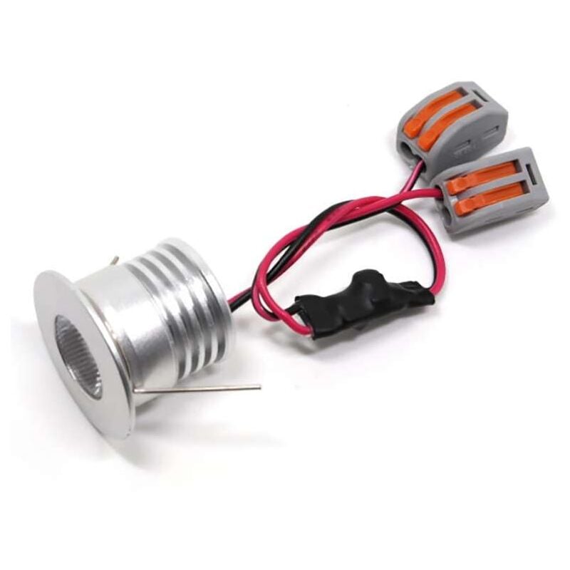 Spot led Encastrable Compact 4W 12V Équivalent 30W IP65 - Blanc Naturel 5000K