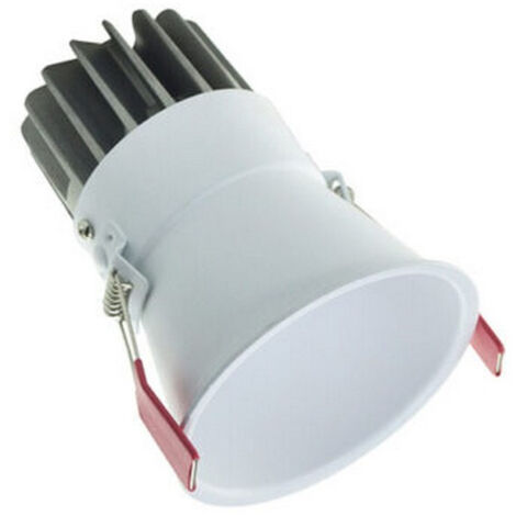 Spot LED Encastrable D72 10W Blanc Mat ZAMBELIS - 31 ° - Blanc chaud - 3000K