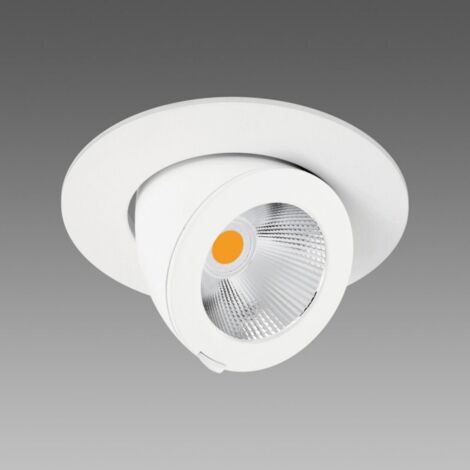 Spot LED Encastrable et Orientable DISANO Luthor Medium 26W 3000K Angle Faisceau 34° Blanc - 2208891000