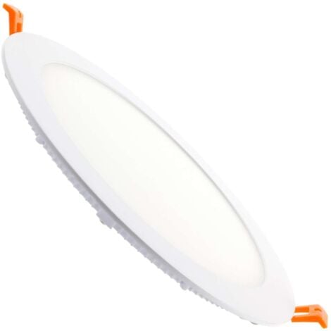 ECOLUX Spot LED encastrable extra plat 18W Blanc - Blanc du Jour 6000K