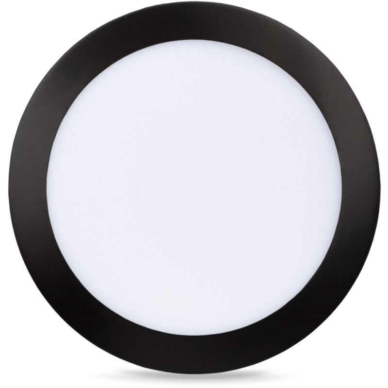 Spot led encastrable extra-plat 18W - cct - Coupe ø 208mm - 3 - Noir Spot led encastrable extra-plat 18W - cct - Coupe ø 208mm - 3 - Noir
