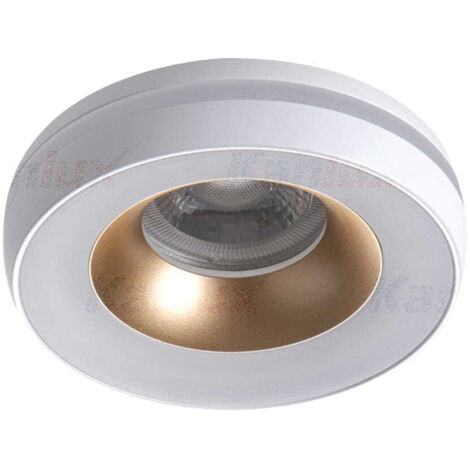 Spot LED encastrable Kanlux ELICEO blanc/or GX5.3 GU10
