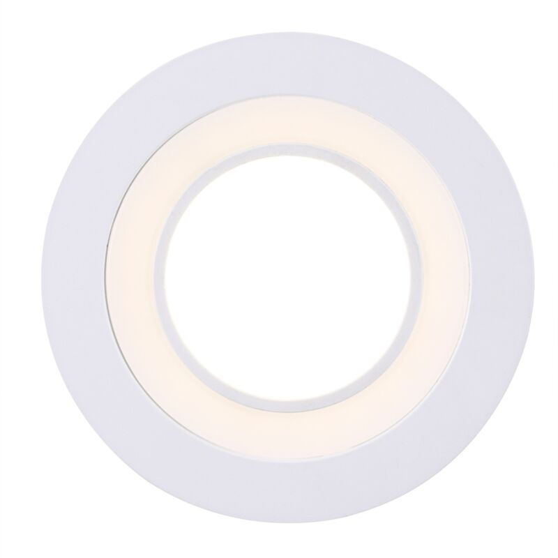 Spot encastré clyde 8 4000K Matière plastique Blanc, H.3.8 - IP20 - led Module / Nordlux Intérieur