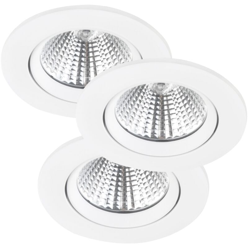 Nordlux - Spot encastré fremont 3-Kit Métal Blanc, H.6.8 - IP23 - led Module / Intérieur