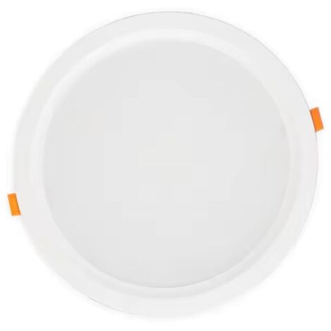 Spot LED Encastrable Plat Étanche 20W BLANC Transformateur Intég