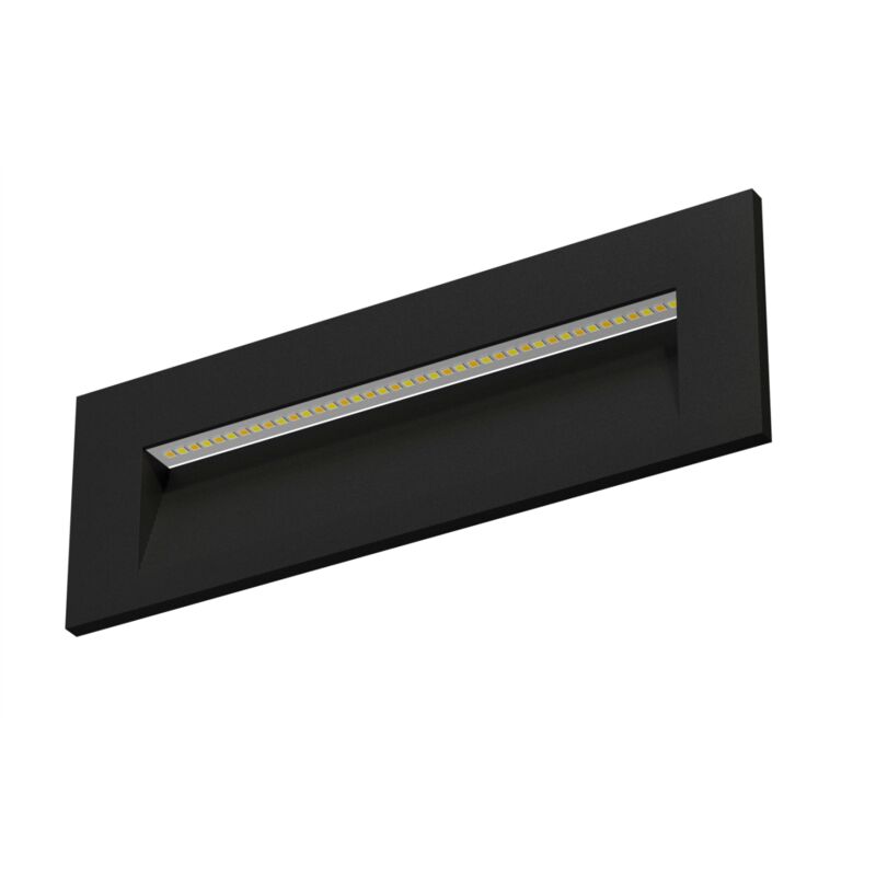 Beneito Faure - Spot led mural encastrable Tween 5W cct, balisage intérieur/extérieur, style moderne noir Beneito Faure - Spot led mural encastrable Tween 5W cct, balisage intérieur/extérieur, style moderne noir