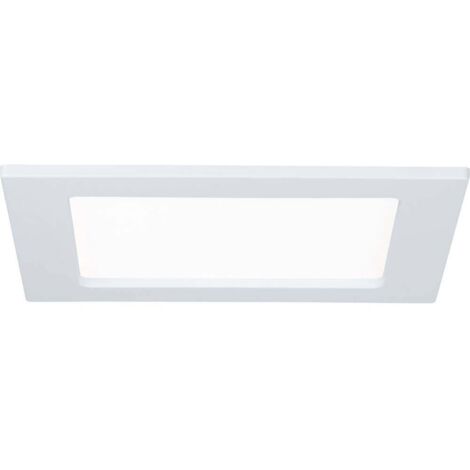 Spot LED encastrable pour salle de bains LED intégrée Paulmann 92065 N/A 12 W blanc W246301