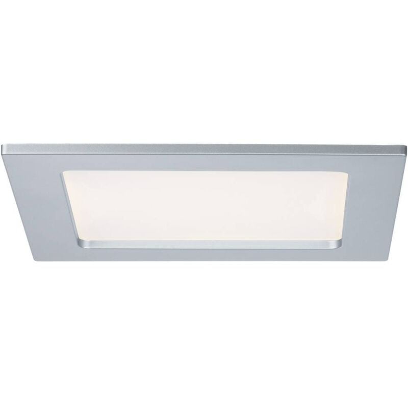 Spot led encastrable pour salle de bains led intégrée Paulmann 92080 n/a 12 w chrome (mat)