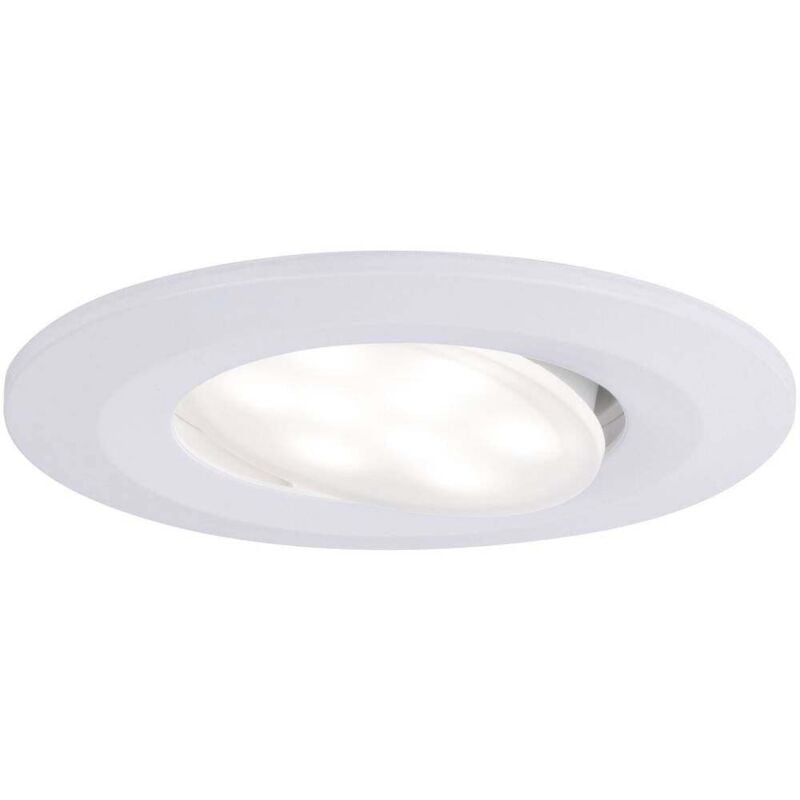 Calla Spot led encastrable pour salle de bains 6 w IP65 blanc mat - Paulmann