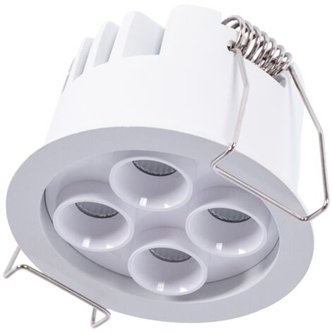Spot LED encastrable rond 8W - Puce Osram - UGR18 - Coupe Ø 58mm