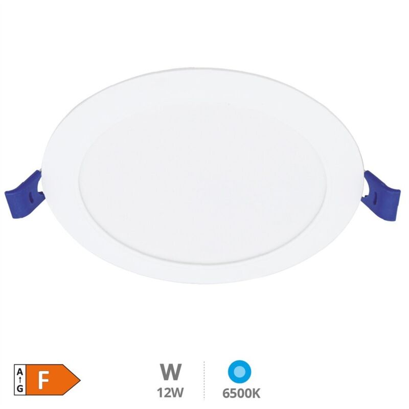 Spot LED encastrable rond Belur 12 W 6 500 K blanc