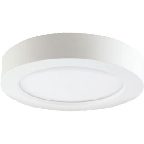 Spot LED encastrable rond en saillie CITY 20 W 3 000 K