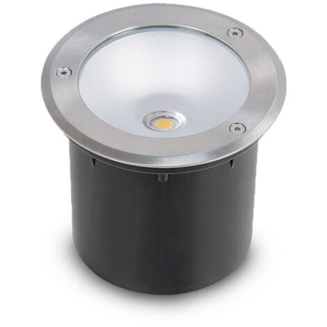Spot LED Encastrable Sol Rond Inox 304 3W 230V 4500K IP67