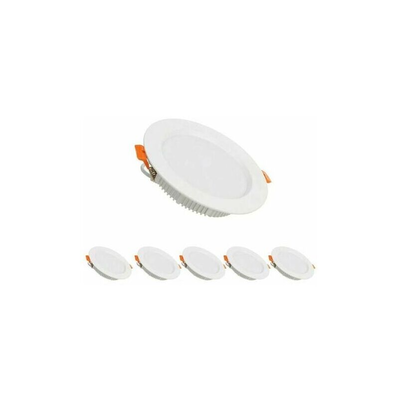 Spot led encastrable,5W incandescence, éclairage plafond encastré,lot de 6 [Classe énergétique A++]