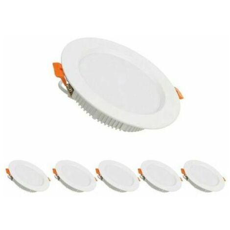 Spot led encastrable,5W incandescence,   éclairage plafond encastré,lot de 6 [Classe énergétique A++]