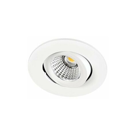K/ÖNIG Mini spot LED encastrable /à intensit/é variable avec t/él/écommande Blanc chaud 3000 K Protection IP65 Pour /éclairage int/érieur et ext/érieur 1W