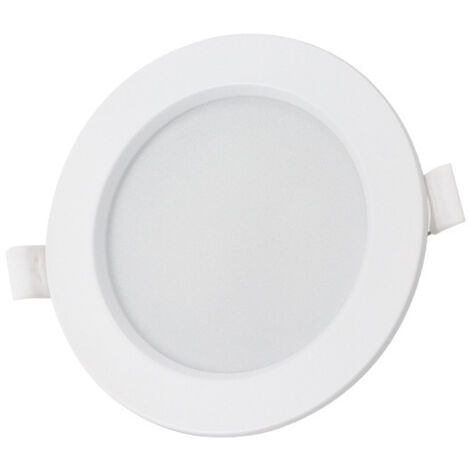 Spot LED Encastré, Haute Luminosité, Plafonnier LED Encastré, 6W Equivalent 72W Incandescent, AC 220V 6-Pack