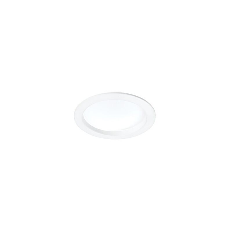 P10 Downlight IP20/65 rond Ø105mm fixe blanc 90° led intég. 10W 3000K 800lm Aric 50538