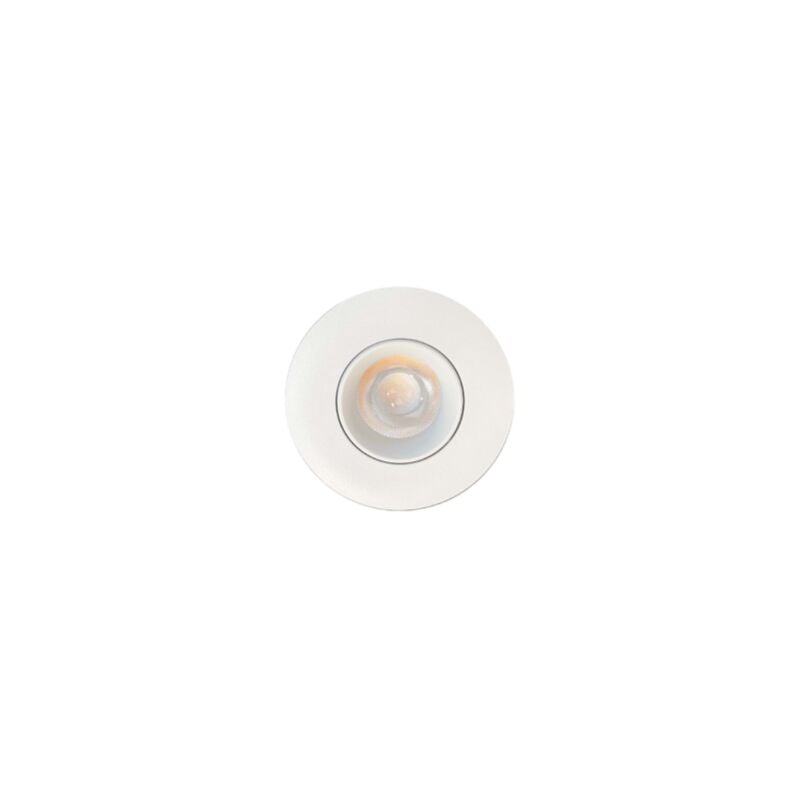 Spot encastré led orientable pogo 5/6/7/8 w ctc 2700/3000/4000K blanc Asled