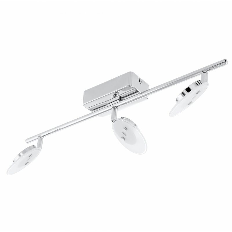 Spot led Ervas cromo, max led. 3X3,3W