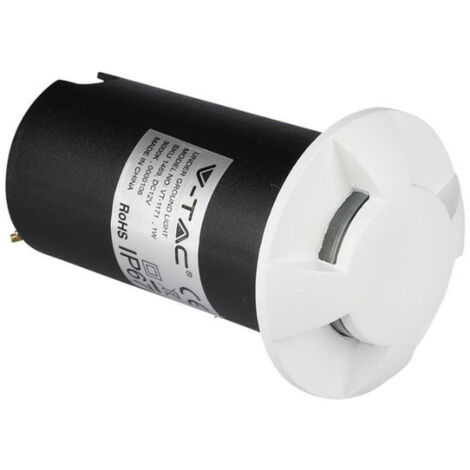 Spot LED Extérieur Encastrable IP67 DC12V 1W 4 Faisceaux Blanc - Blanc Froid - SILUMEN