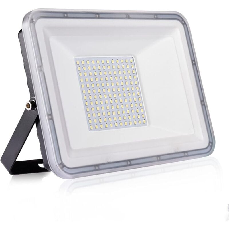 Spot led Extérieur 100W Étanche IP67 6500K Blanc Froid Spot led Extérieur 10000LM led Spot Extérieur Sécurité Lumière pour Garage, Jardin, Terrasse,