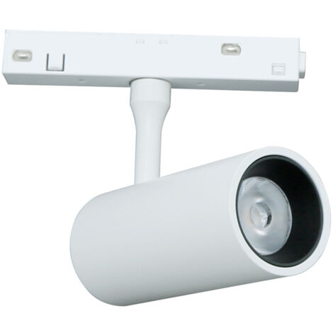 Spot Led Fint 7W pour Rail Magnétique Blanc Série 48V 20mm - DSC 4500K - Ledme - LM3514