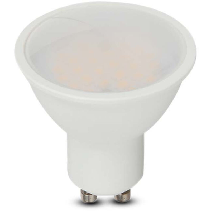 V-Tac VT-205 GU10 LED Spotlight 4.5W Samsung Chip 6500K 400lm 110° Smooth White
