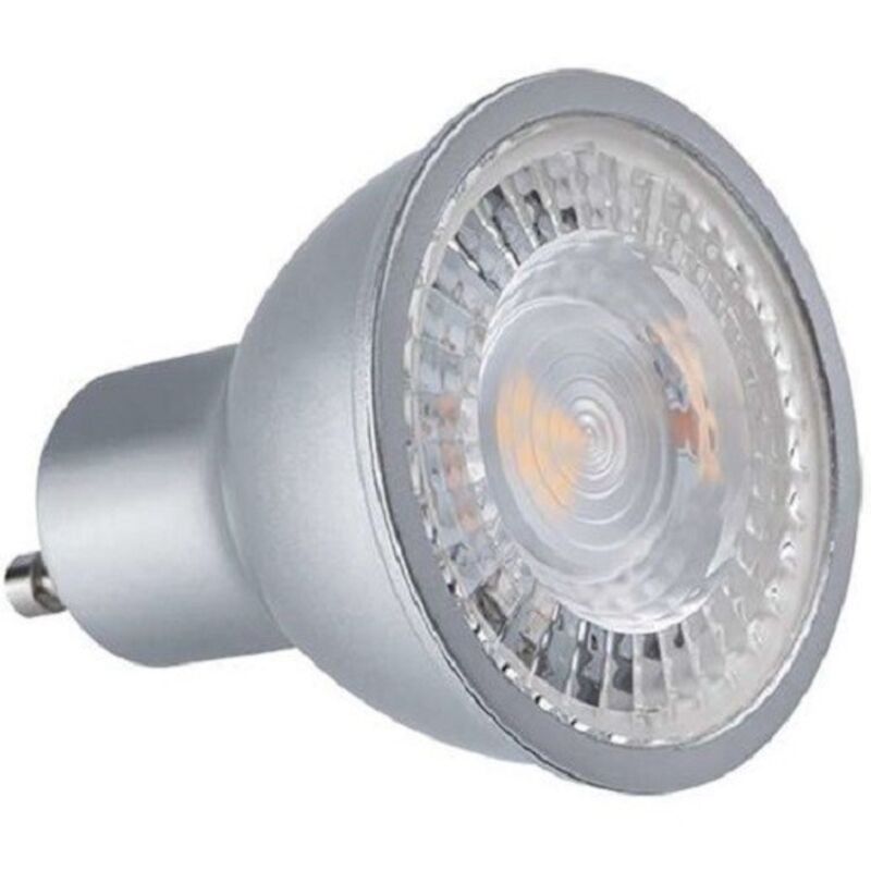 Kanlux - Ampoule led GU10 - 7W - Blanc Naturel 4000K - Spot Dimmable - 575lm - Argent Kanlux - Ampoule led GU10 - 7W - Blanc Naturel 4000K - Spot Dimmable - 575lm - Argent