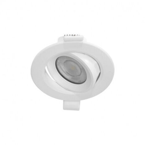 Spot LED incassabile inclinabile CARAT II ECO IP20 Bianco - Ø115 x 23,5mm Ø95mm - 4000K Bianco neutro - 10W - 800 Lm