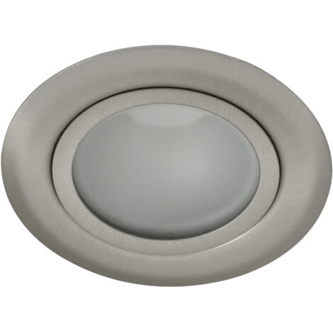 Spot LED incastrabile  Chrome matt  73 73mm  Bianco caldo Kanlux