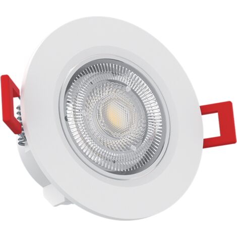 Spot LED intégré Orientable - 345 lumens - Blanc Chaud