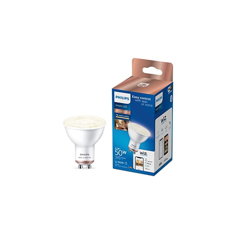 Smart Dim Faretto 50w Gu10 Philips By Signify 8719514372306