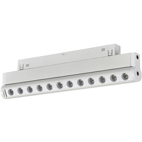 Spot LED Linéaire Serie 16mm 12W pour rail magnétique Blanco 48V 4000K - Ledme - LM3564