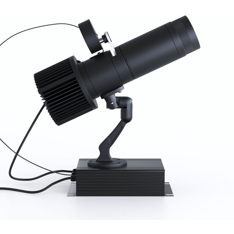 Projecteur gobo led 30W rotatif intérieur - Optique 20° - IP40 Projecteur gobo led 30W rotatif intérieur - Optique 20° - IP40