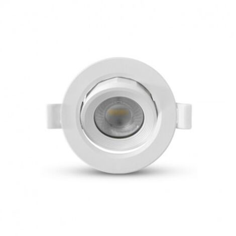 Spot LED Orientable CARAT II - 5W Dimmable Miidex Lighting®  blanc-chaud-3000k - dimmable - blanc