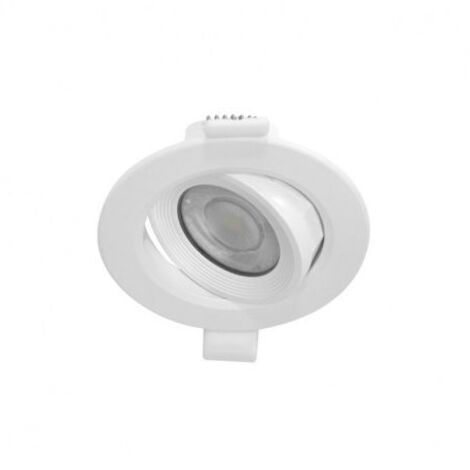 Spot LED Orientable CARAT II - 5W Dimmable Miidex Lighting®  blanc-neutre-4000k - dimmable - blanc