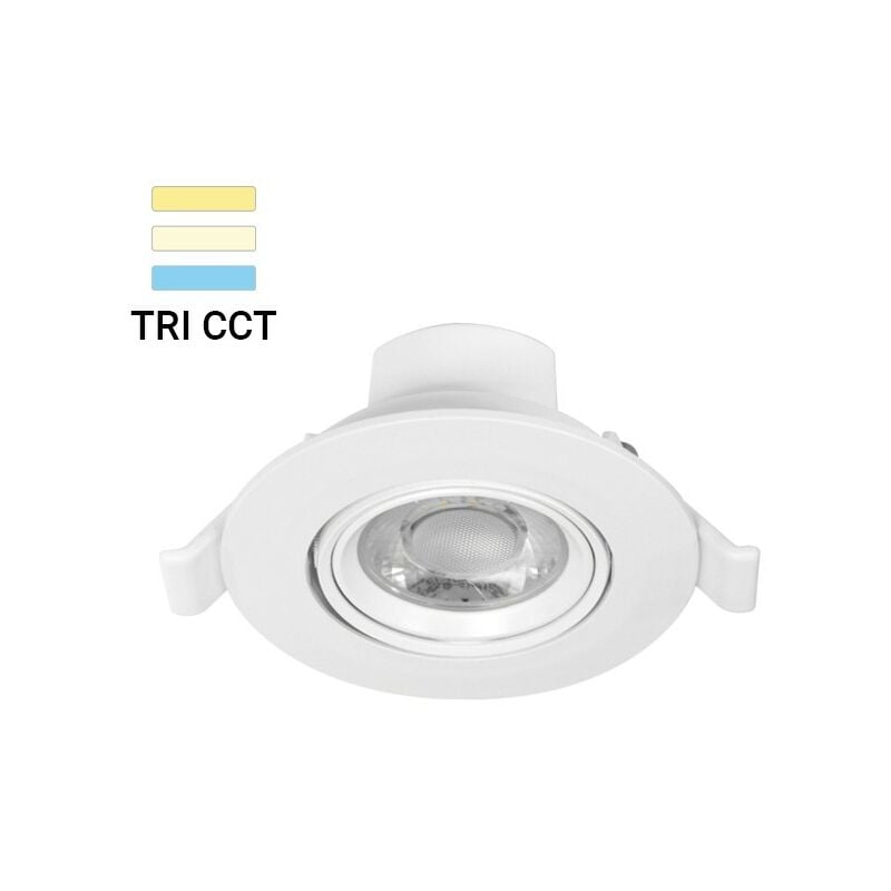 Miidex Lighting - Spot led orientable carat ii - 7W cct ® cct