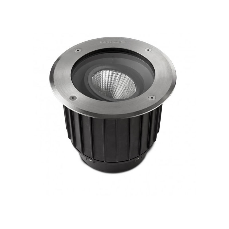Leds-c4 - Spot Gea Cob LED, 23W, encastrable, acier inoxydable, aluminium et verre