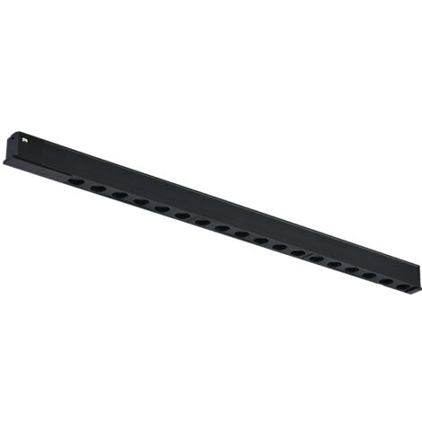 Spot LED Série Couloir 16mm 18W pour rail magnétique Noir 48V 3000K - Ledme - LM3607